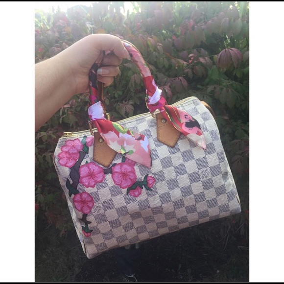 Louis Vuitton Handbags - Custom Painted Louis Vuitton Speedy